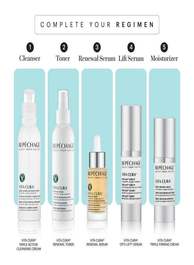 Repechage سيروم تجديد الوجه من ريباشاج لمكافحة الشيخوخة، للحصول على بشرة أكثر نعومة وشباباً مع حمض الهيالورونيك وتقليل ظهور الخطوط الدقيقة والتجاعيد. سيروم للوجه لشد البشرة، موحد اللون ومتجدد 30 مل. - Image 3