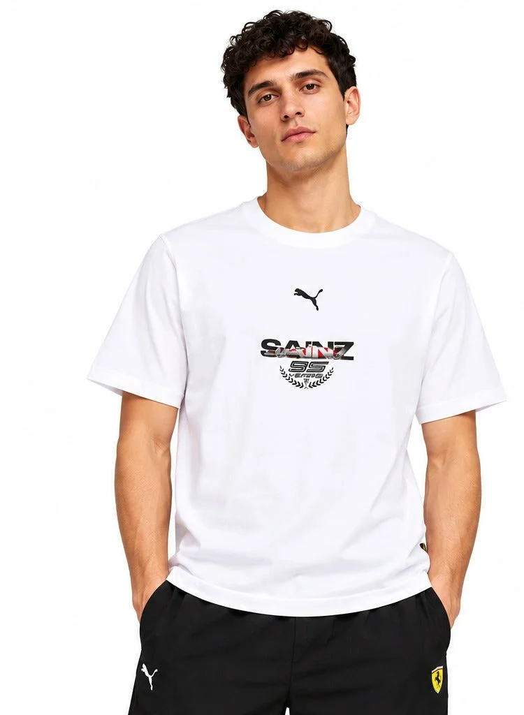 Scuderia Ferrari F1 Men's Carlos Sainz Driver T-Shirt