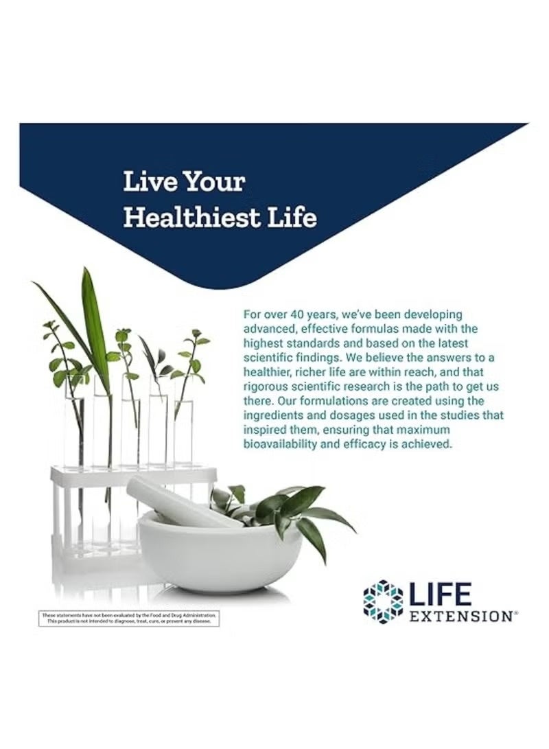 Life Extension Glutathione Cysteine & C 100 Capsules - Image 3