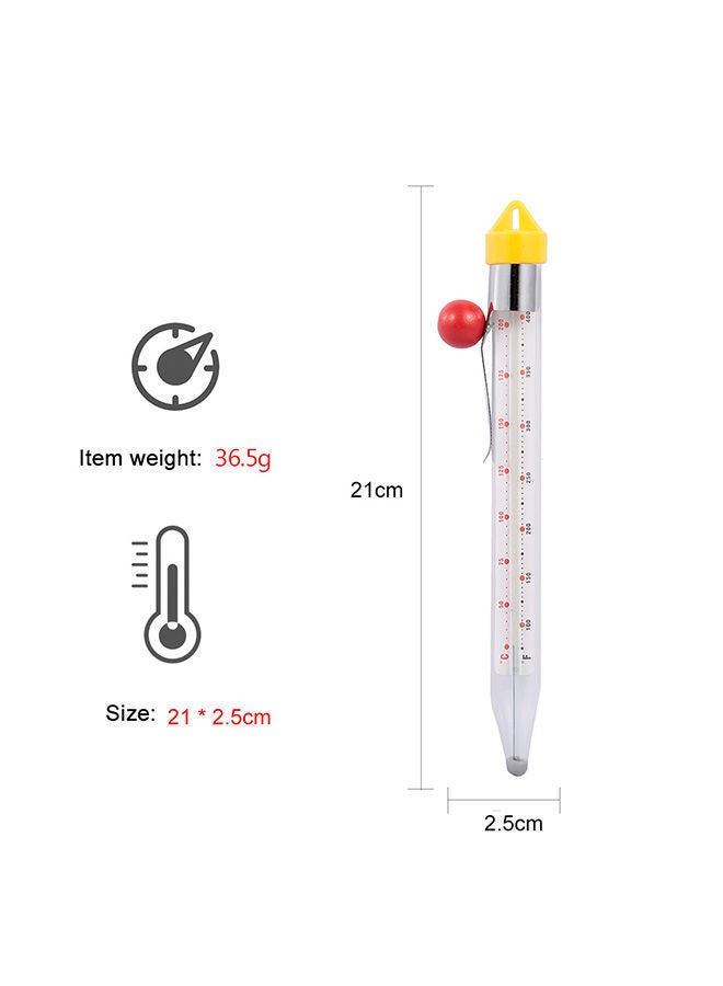 نيبمينينت ميزان حرارة للأطعمة والحلويات أبيض/أصفر - Image 2