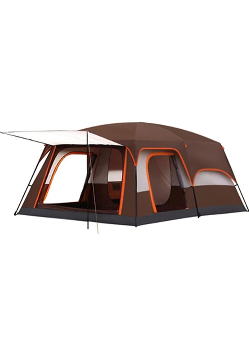 DubaiGallery Camping Waterproof 2 Bedrooms Camping stable Extra Large Tent Family Cabin Tents Outdoor Camping Tent - Image 4