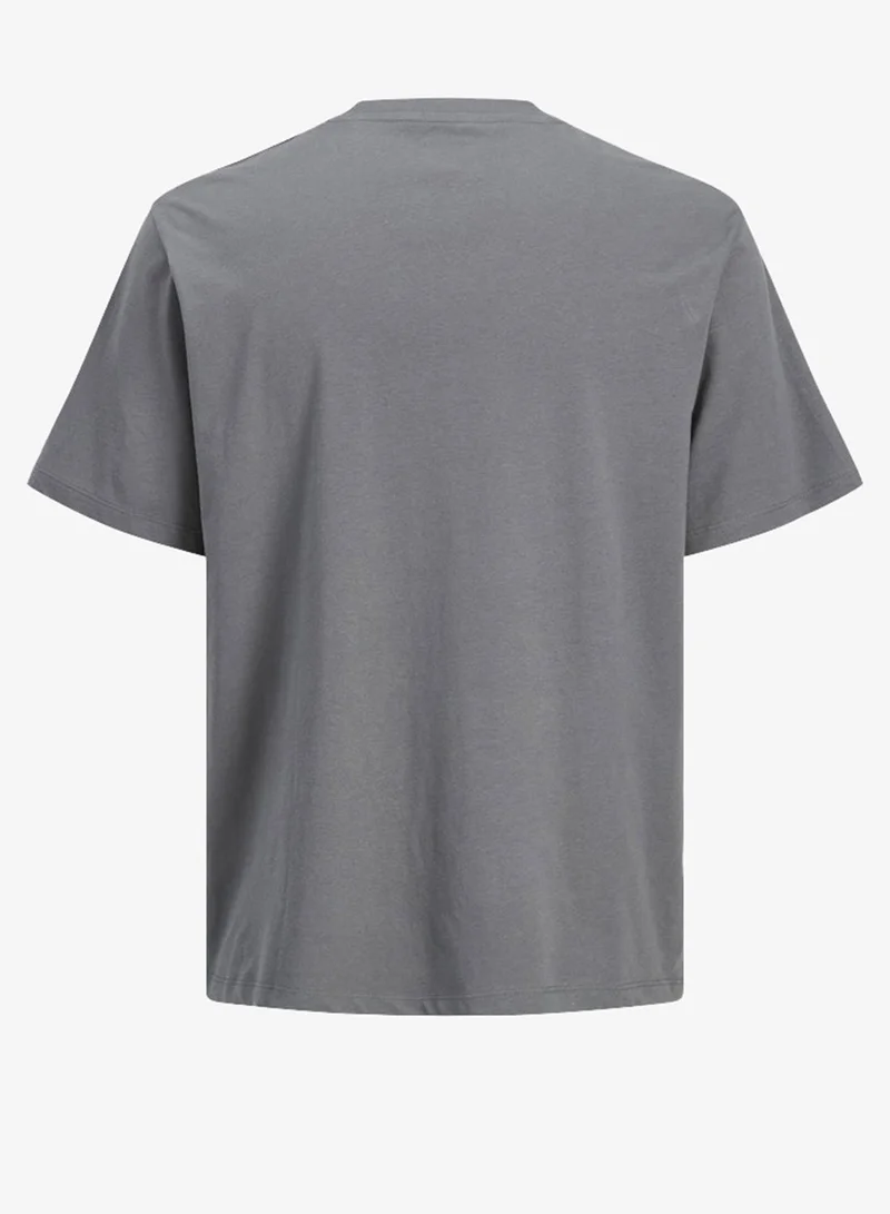 JJ Rebel  Graphic Print Crew Neck T-Shirt for Men | Best Price UAE