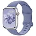 SuperNaNa Sport Silicone Band Compatible with Apple Watch Bands 40mm 38mm 41mm 44mm 45mm 42mm 49mm Women MenSoft Wristband Waterproof Replacement Sport Strap for iWatch Bands Series 9 8 7 6 5 4 3 2 1 SE Ultra - Image 2