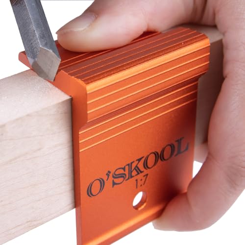 O'SKOOL 1:7 Saddle Square, Dovetail Saddle Marker for Marking Lines and Measurements, Providing Precise Measurements, and Checking Accurate Angles and Squareness in Woodworking Projects, DTJ005 - Image 4