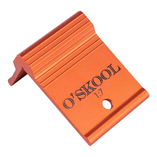 O'SKOOL 1:7 Saddle Square, Dovetail Saddle Marker for Marking Lines and Measurements, Providing Precise Measurements, and Checking Accurate Angles and Squareness in Woodworking Projects, DTJ005 - Image 1