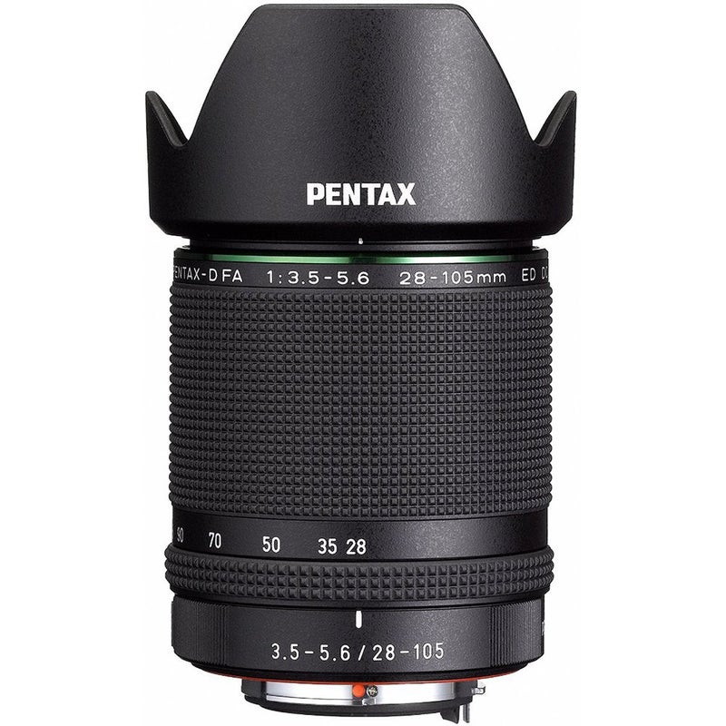 Pentax D FA 28-105mm F3.5-5.6ED DC WR HD Lens (Black)