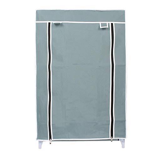 Ebee Grey 5 Shelves Collapsible Shoe Rack - Image 3