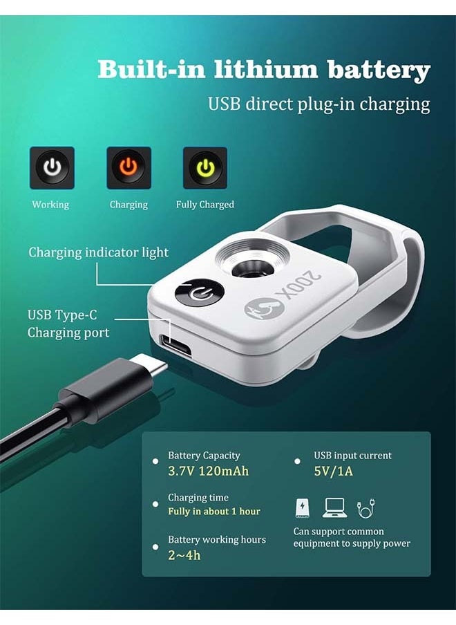 APEXEL Phone Microscope with CPL Lens/LED Light, 200X Pocket Microscope camera attachment with Universal clip for most iPhone/Andriod Phone - The best gift to Enjoy Microworld for Kids and Adults  - Image 4