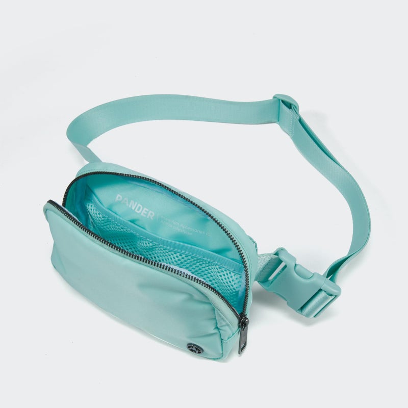 Pander Belt Bag for Women, Fashion Waist Packs, Crossbody Bags, Everywhere Belt Bag with Adjustable Strap (Pale Turquoise). - Image 5
