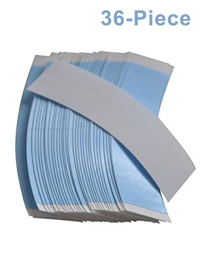 Super ZYouth 36-Piece Double Sided Lace Wigs Adhesive Tape Set blue 1X2X1inch - Image 1