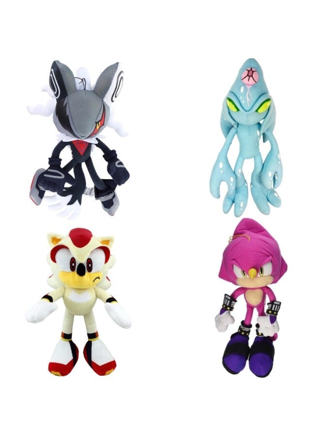 Supersonic Sonic Sonic Tarsus Cruise Hedgehog Plush Toy Doll Wholesale-Specifications:Invernit (35cm) - Image 2