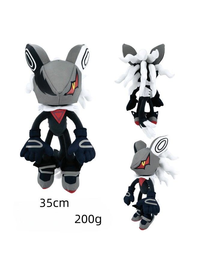 Supersonic Sonic Sonic Tarsus Cruise Hedgehog Plush Toy Doll Wholesale-Specifications:Invernit (35cm) - Image 1
