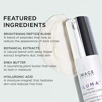 IMAGE Skincare ILUMA Intense Brightening Eye Crme Helps Reduce Signs of Visible Skin Aging Dark Circles Spots and Discolouration Under Eyes 15 mL - Image 4