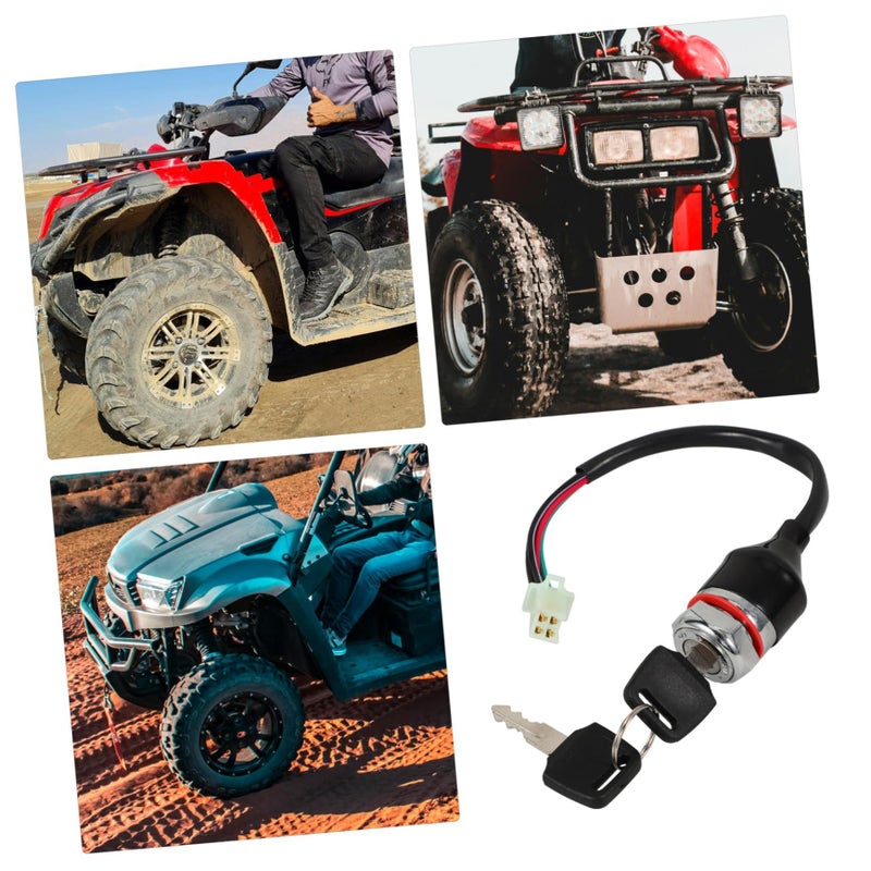 Wire Ignition Keys for ATV Motorcycle Easy Installation Off Road Safety - Image 4