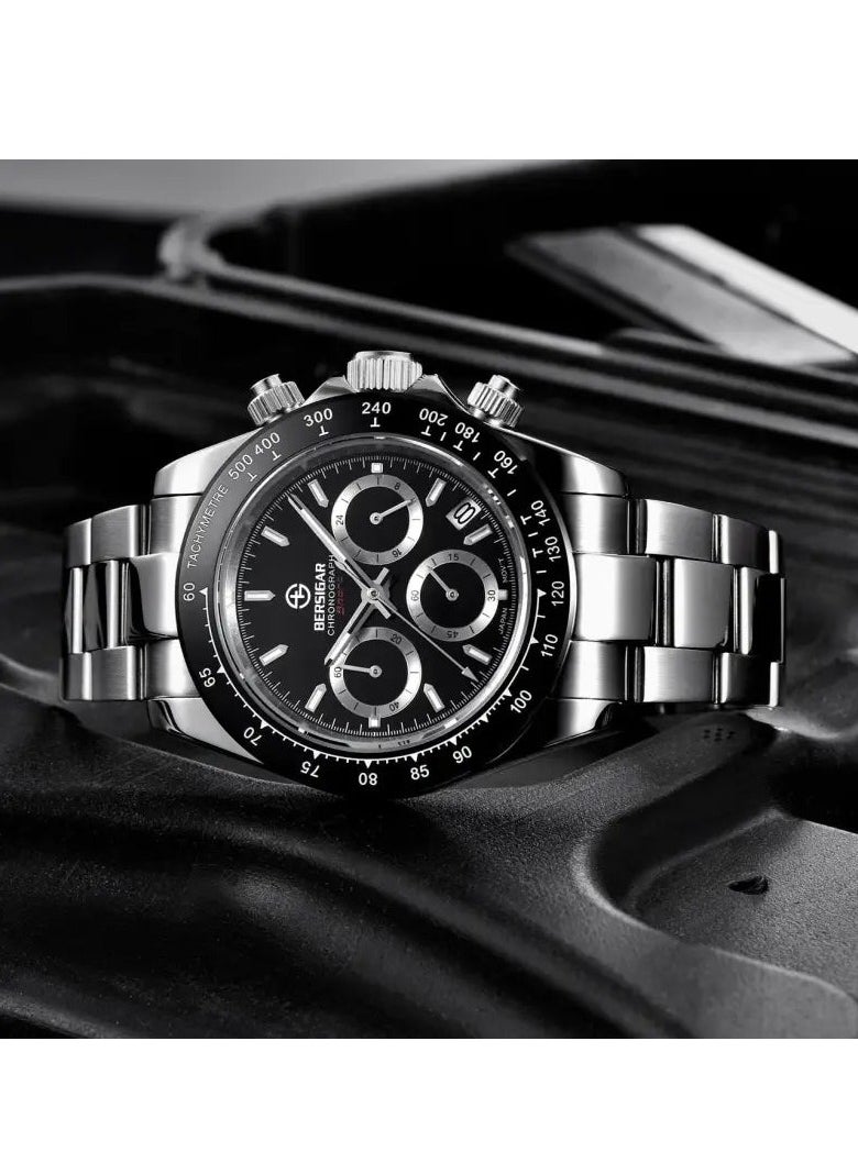 BERSIGAR - Bersigar BG-1664 Luxaura Design Stainless Steel Water Resistant Watch - Image 1