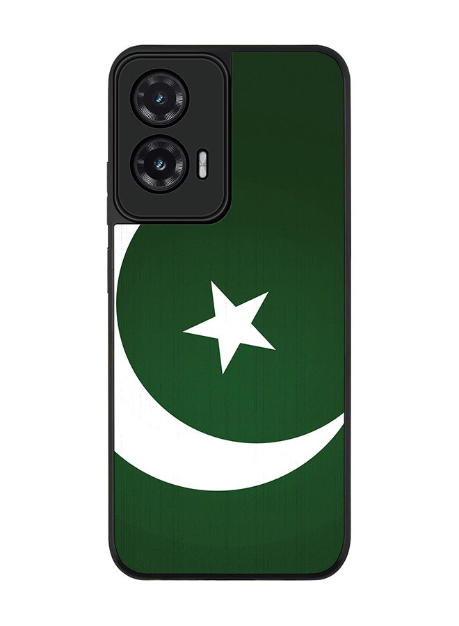 Stylizedd For Motorola Moto G35 Case,Slim fit Camera Protection, Shockproof Thin Phone cover  - Flag Of Pakistan