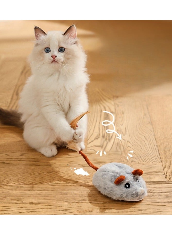 عام لعبة كات نيب للقطط من كات ستيجيز تحتوي على لعبة الفأر المحشوة بالقطن مع تصميم الصوت الصريح لتشجيع ردود الفعل الممتعة من القطط. - Image 2