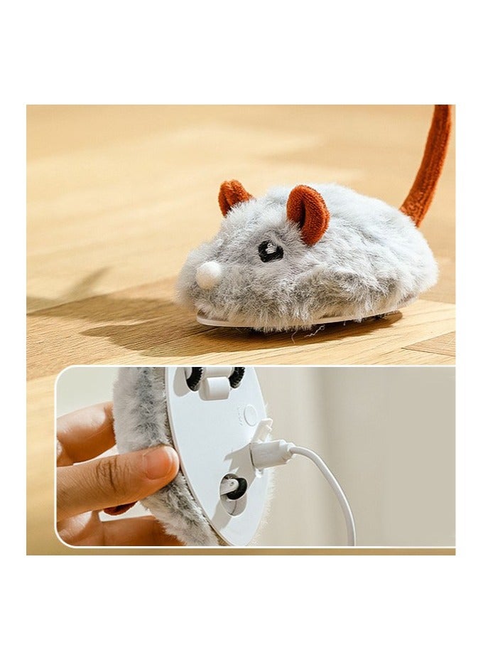 عام لعبة كات نيب للقطط من كات ستيجيز تحتوي على لعبة الفأر المحشوة بالقطن مع تصميم الصوت الصريح لتشجيع ردود الفعل الممتعة من القطط. - Image 4