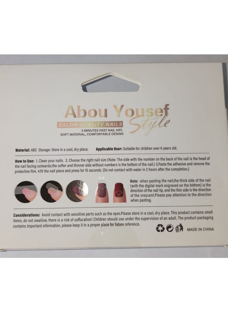 ABOU YOUSEF FASHION NAIL ATTRACTIVE AY-88-YH45 - pzsku/Z65EA391D7BDD4F1A9585Z/45/_/1739371797/08502392-62ff-419c-8b91-1df1a1496fa6