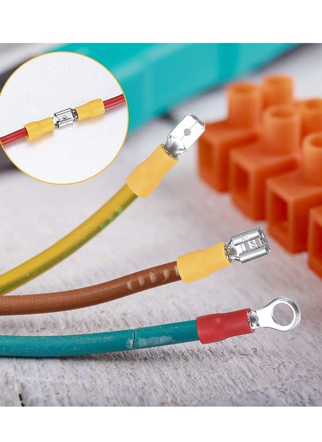 Generic Heat Shrink Wire Connectors, 280 Pcs Electrical Cable Connectors Assorted, Insulated Wire Cable Crimp U-Type Fork Spade Ring Connector Assortment Kit for Automotive Marine Boat Truck  - Image 5