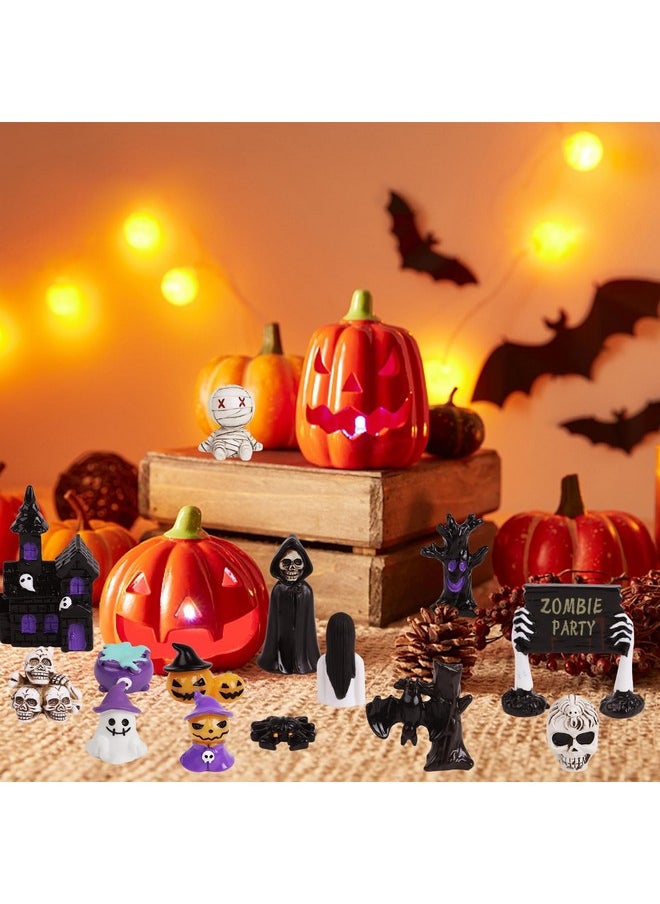 Halloween Miniature Figurines, 30 Pcs Mini Resin Craft Decorations Tiny Miniatures Dollhouse Ornaments Small Fairy Garden Décor Village Accessories - pzsku/Z65EA7555F4951DD30F24Z/45/_/1735214520/4e0ef276-00d9-40e8-841d-c2fe2bd22c8b