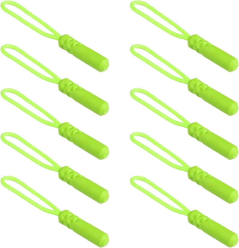 10lots Reliability Backpacks Zippers Tail Cord Suitcases Tent Cord for Outdoor Activity Durability Pulls - Image 3