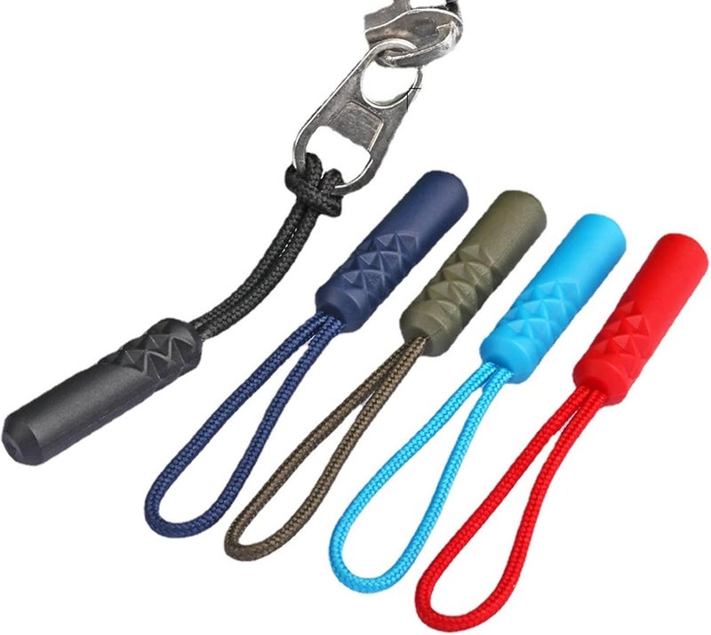 10lots Reliability Backpacks Zippers Tail Cord Suitcases Tent Cord for Outdoor Activity Durability Pulls - Image 2