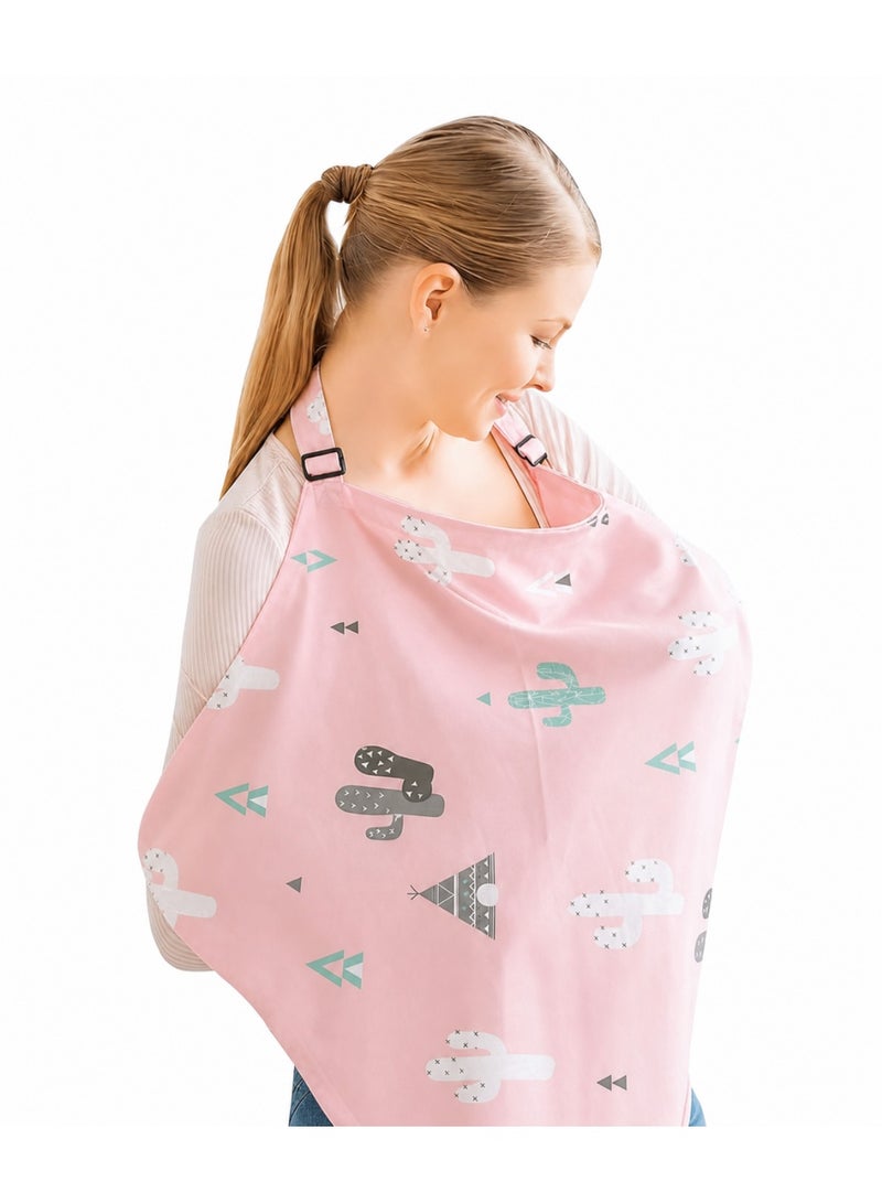 Chicco Breathable Nursing Cover and Adjustable Breastfeeding Apron for Mothers with Pouch Bag - Image 1