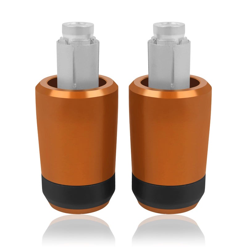 Generic CHIFUN 2 Pcs Bar Ends Plug Handlebar Grip End Weight Anti Vibration Sliders Aluminum Caps Replacement for Kawasaki Vulcan S 650 VN650 KLR650 Ninja 650 250 300 400 Z750 Z900 Z1000 ZX12R ZX9R ZX14R - Image 2