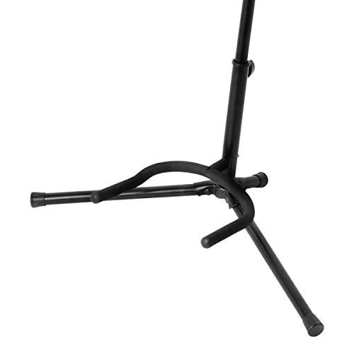 OnStage On Stage XCG4 Velveteen Padded Tubular Guitar Stand - (2 Pack) - Image 3