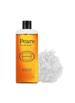 Pears Pure And Gentle Body Wash 250 Ml 98% Pure Glycerin Liquid Shower Gel Crafted With Natural Oils For Glowing Skin Paraben Free & 100% Soap Free  - Image 1