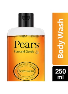 Pears Pure And Gentle Body Wash 250 Ml 98% Pure Glycerin Liquid Shower Gel Crafted With Natural Oils For Glowing Skin Paraben Free & 100% Soap Free  - Image 2