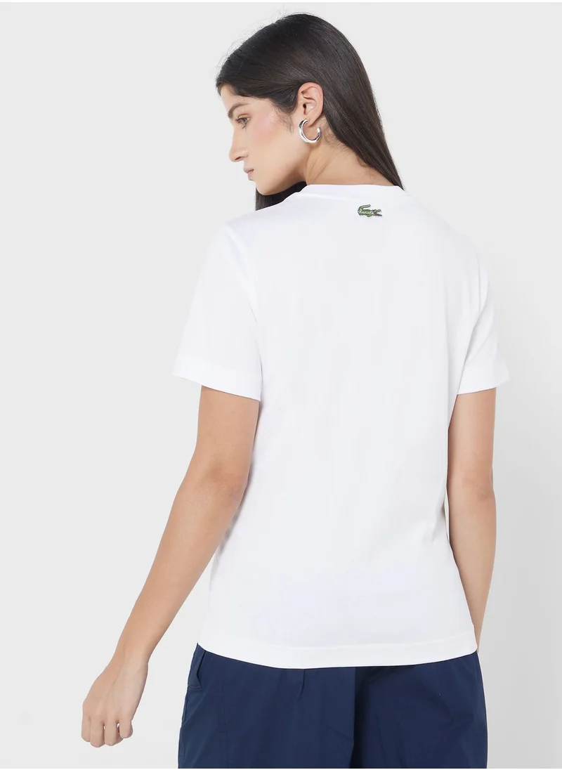 LACOSTE Crew Neck T-Shirt