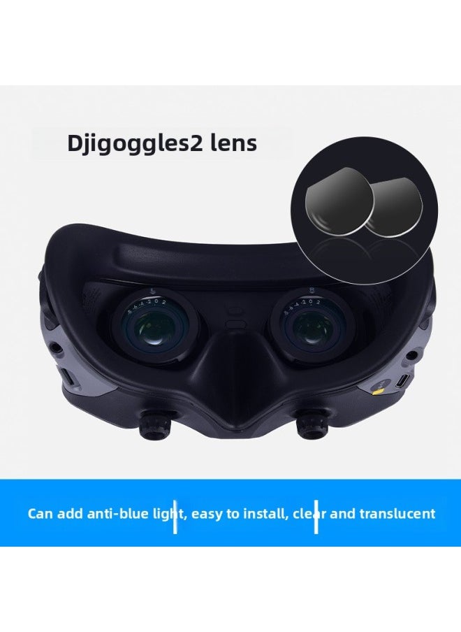 For DJI Goggles2 Myopia Astigmatism Avata FPV V3 Diopter Glasses Hyperopia Glasses Anti-blue Light-Color:Astigmatism Greater Than 200 - Image 2