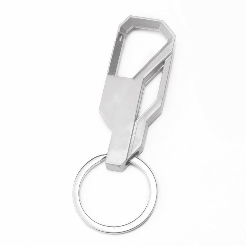 TechPro Stainless Steel Keyring Heavy Duty Car Keychain For Men And Women, Red - Image 3
