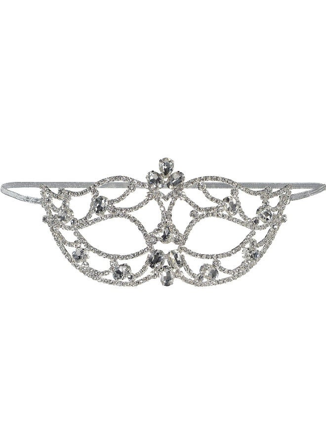 Amscan قناع أMSCAN 8400378 كريستال فيليغري 1 قطعة - Image 1