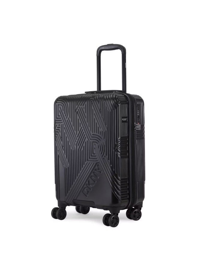 دكني حقيبة سفر  سيتي سكيب بعجلات للجنسين خفيفة الوزن  بعجلات دوارة  ألوان أسود - Image 3