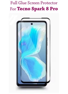 Tempered Glass Screen Protector Compatible With Spark 8 Pro