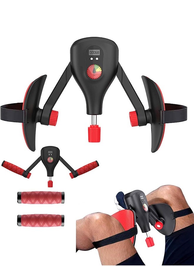 Garlo Thigh Master 0-35kg Adjustable Resistance, Thigh Toner with Fixed Leg Straps and Replaceable Handle, Pelvic Hip Kegel Trainer Strength Exercise Equipment, Buttock Legs Workout  - Image 3