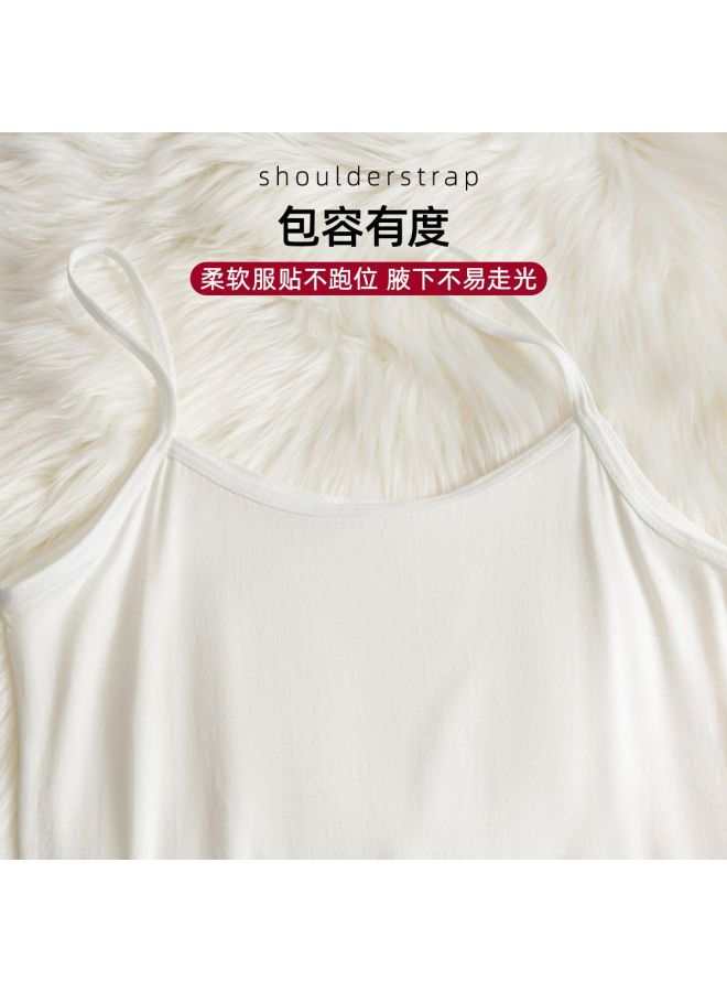 Your Sun Women'S Thin Underwearall-Season Versatile Camisole, Slim-Fitting Solid Color Innerwear For Students - Image 4