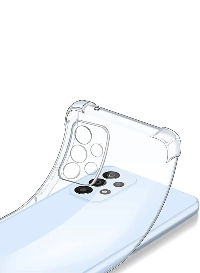 Galaxy A33 5G Back Cover Case | Ultra Clear Soft Case | Best Camera Protection | Inbuilt Dust Plugs & Anti-Slip Grip | Slim & Protective Back Case Cover for Samsung Galaxy A33 5G Clear - Image 1