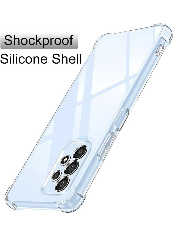 Galaxy A33 5G Back Cover Case | Ultra Clear Soft Case | Best Camera Protection | Inbuilt Dust Plugs & Anti-Slip Grip | Slim & Protective Back Case Cover for Samsung Galaxy A33 5G Clear - Image 2