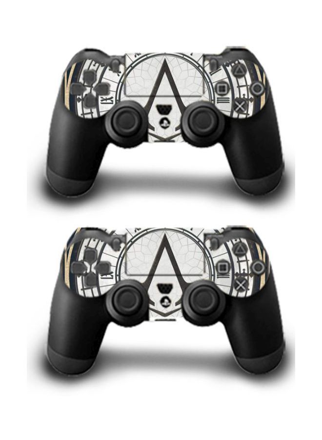 NIBEMINENT 3-Piece Assassins's Creed Syndicate Themed Printed Console And Controller Sticker Set For PlayStation 4 Pro - Image 2