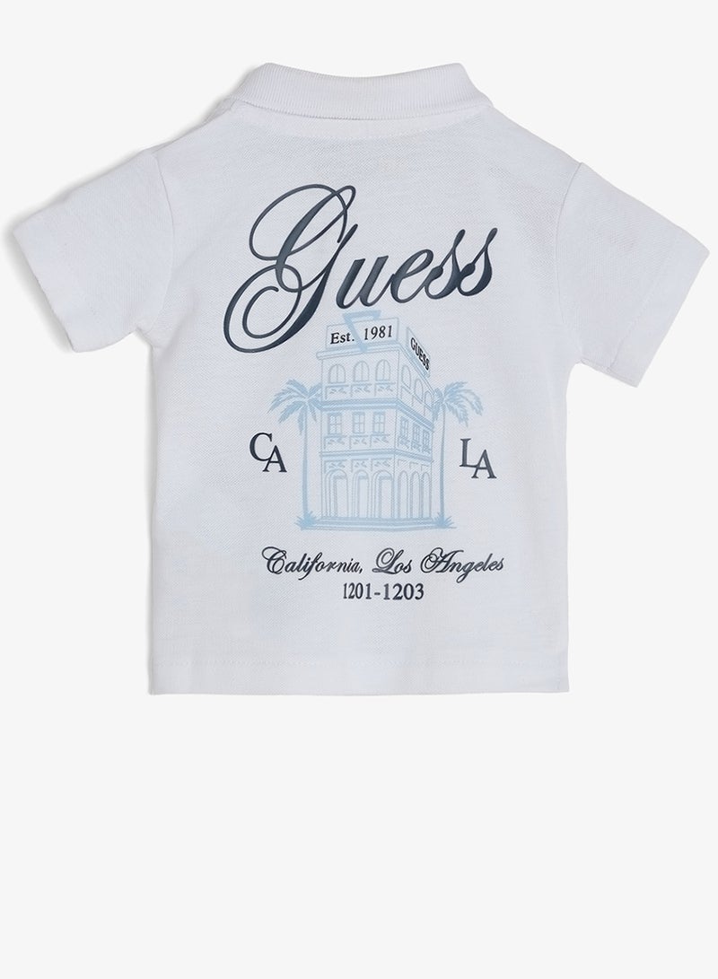 GUESS Infant Polo And Shorts Set - Image 3