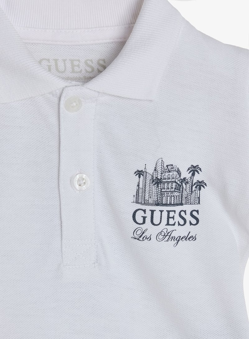 GUESS Infant Polo And Shorts Set - Image 4