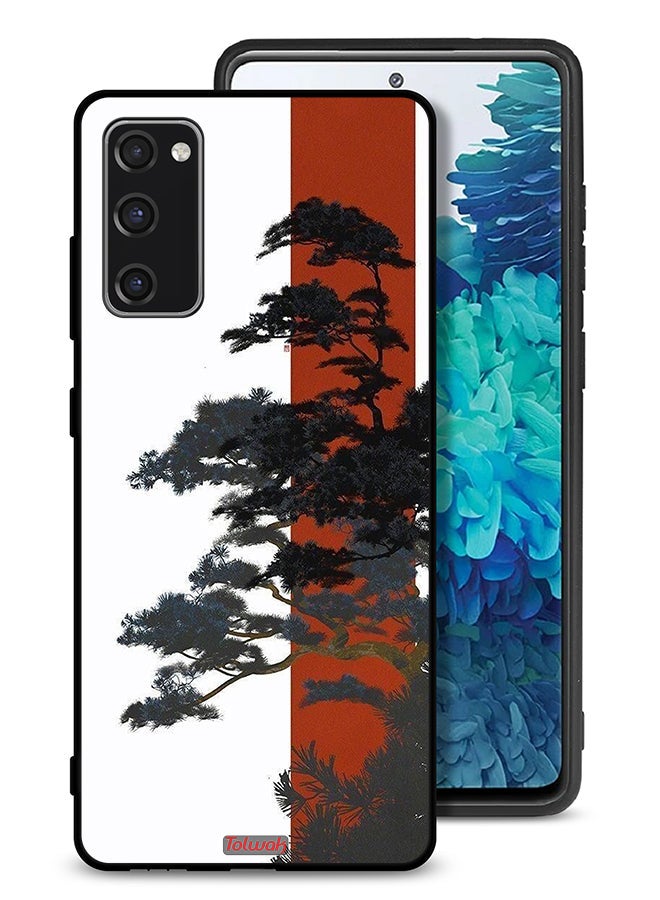 Tolwak Samsung Galaxy S20 FE Protective Case Cover Tree Artwork - Image 1