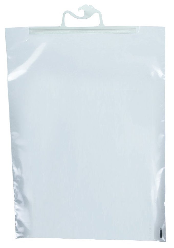 HANGUP PORTABLE ORIGINAL BAG 14 X 21 INCHES CLEAR PACK OF 10