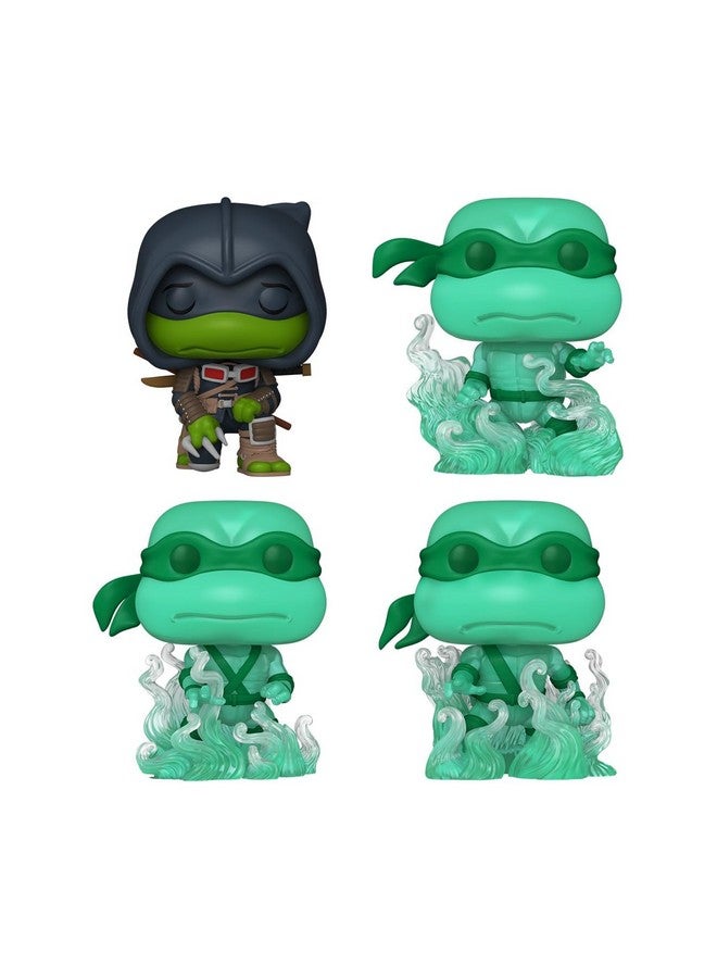 Funko Pop Comics: Teenage Mutant Ninja Turtles (TMNT) The Last Ronin- Michelangelo - Brothers, 4-Pack - TMNT Comics - Amazon Exclusive - Collectable Vinyl Figure - Gift Idea - Official Merchandise - Image 2