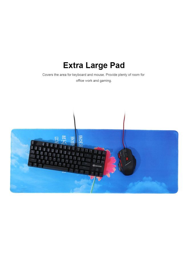 NIBEMINENT Anti-Slip Mousepad Blue/Red  - Image 5