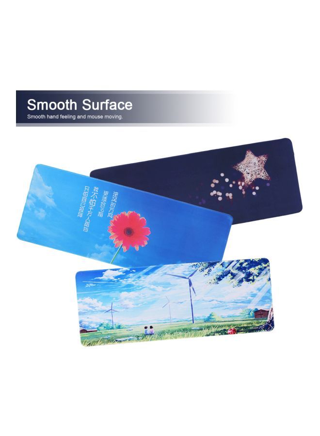 NIBEMINENT Anti-Slip Mousepad Blue/Red  - Image 3
